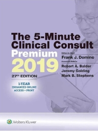 The 5-Minute Clinical Consult, 2019 (5-volume)
