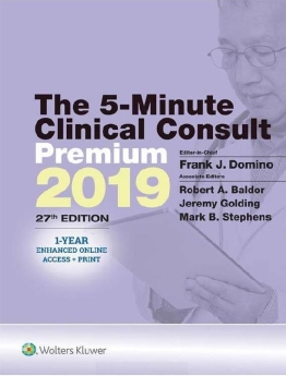 The 5-Minute Clinical Consult, 2019 (5-volume)