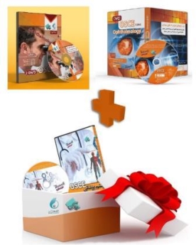 پکیج DVD های کلاس چشم پزشکی، OSCE سال های 1395-1396-1397 (Ophthalmology)