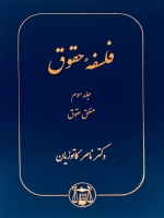 فلسفه حقوق جلد سوم: منطق حقوق