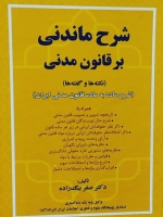 شرح ماندنی بر قانون مدنی