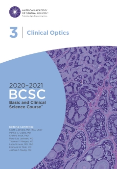 American Academy of Ophthalmology (BCSC 3), Clinical Optics, 2020-2021
