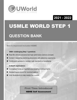 کتاب USMLE World - UWORLD Step 1 2022 (چاپ سیاه سفید)