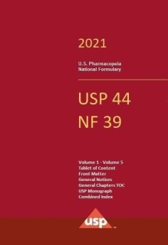 کتاب USP 2021 United State Pharmacopeia 44 - NF 39