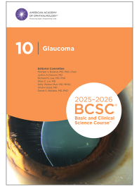 Glaucoma 2025-2026 (BCSC 10)