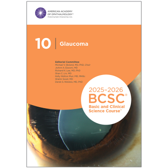 Glaucoma 2025-2026 (BCSC 10)