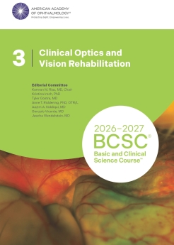 Clinical Optics and Vision Rehabilitation 2026-2027 (BCSC 3)